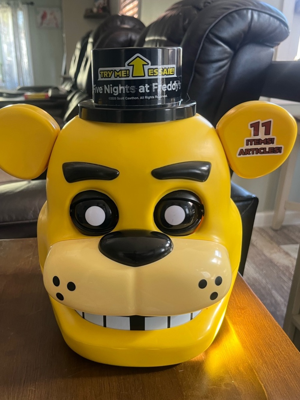 Five Nights at Freddy’s Golden Collector Bundle Head TARGET Open Box
